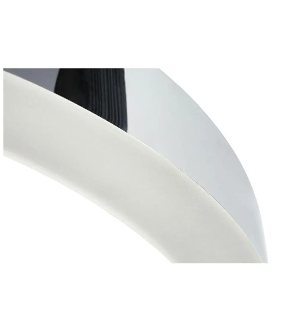 Zona-Design Lampa wisząca RING 80 cm srebrna