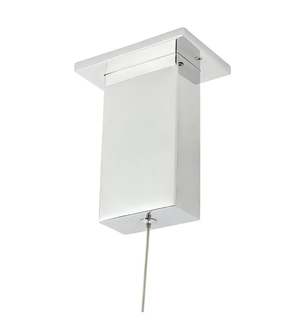 Zona-Design Lampa wisząca RING 80 cm srebrna