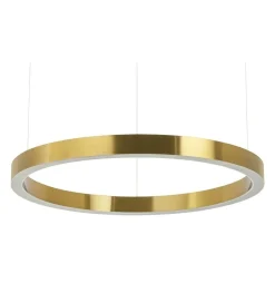 Zona-Design Lampa wisząca RING 80 cm złota