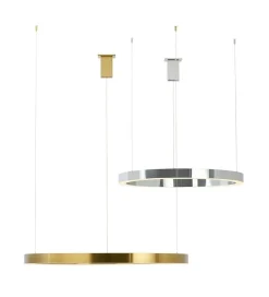 Zona-Design Lampa wisząca RING 100 cm złota