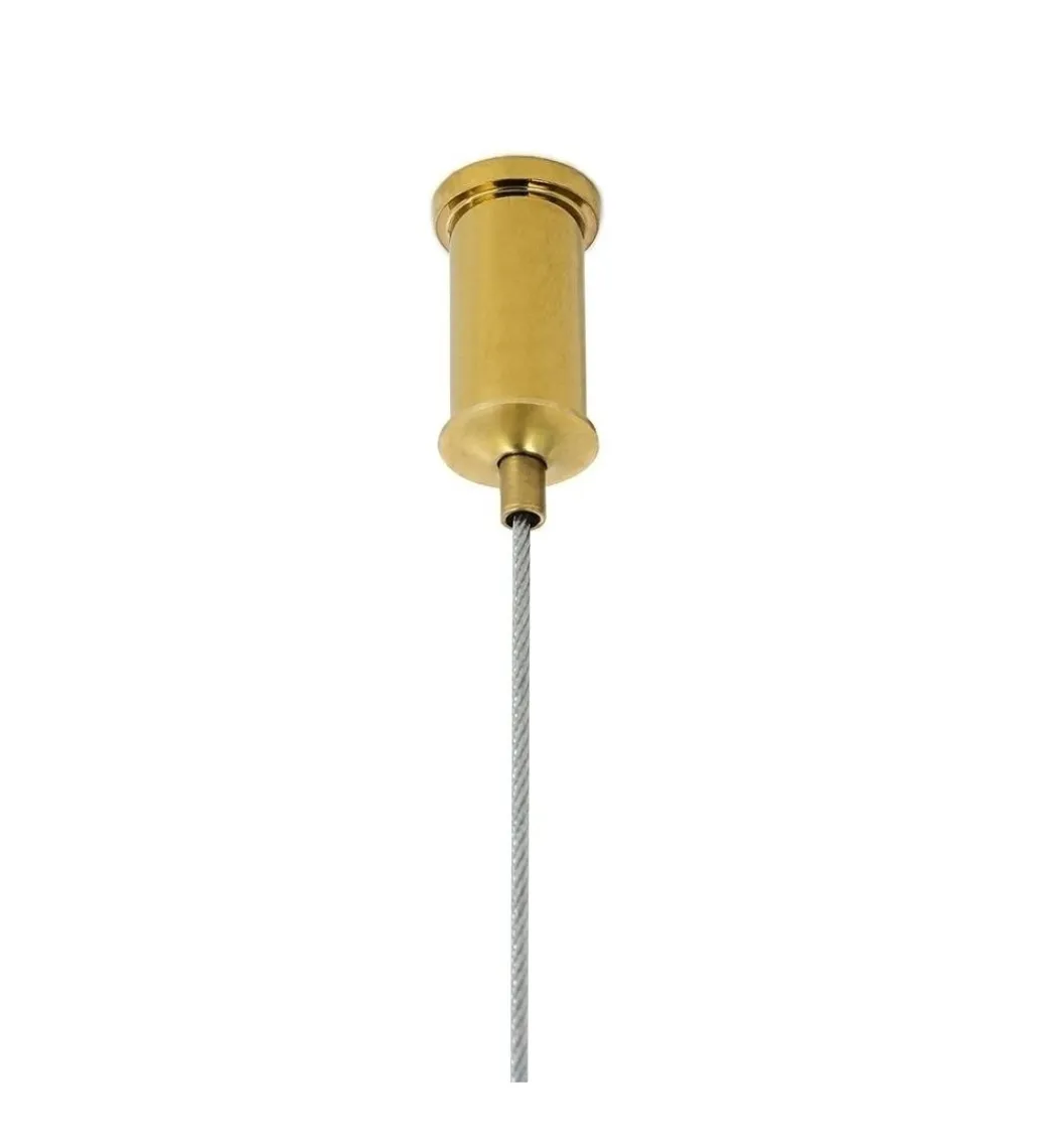 Zona-Design Lampa wisząca RING 100 cm złota