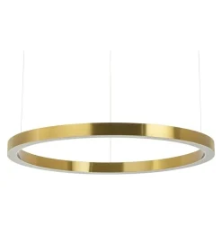 Zona-Design Lampa wisząca RING 100 cm złota