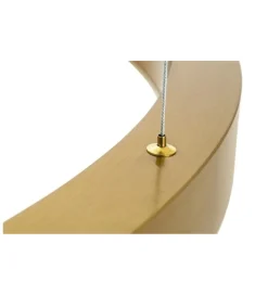 Zona-Design Lampa wisząca RING 100 cm złota