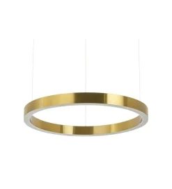 Zona-Design Lampa wisząca RING 60 cm złota