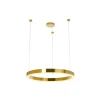 Zona-Design Lampa wisząca RING LUXURY 70Cm Złota