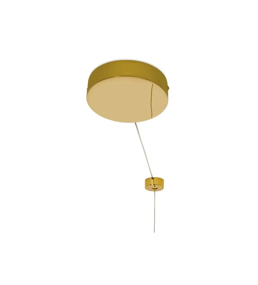 Zona-Design Lampa wisząca RING LUXURY 70Cm Złota