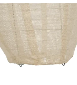 Zona-Design Lampa wisząca RITAMNA 60 cm beżowa