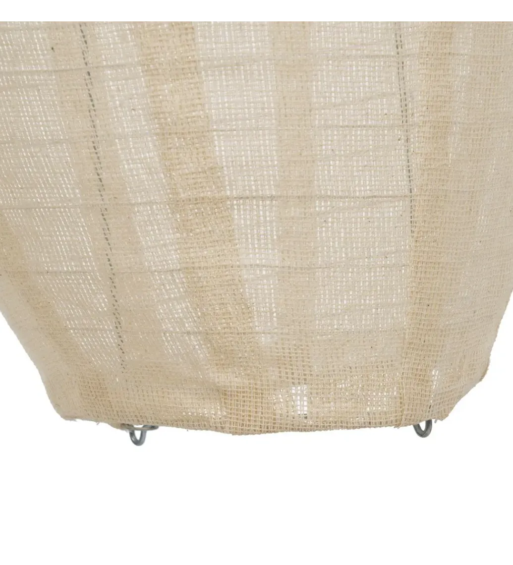 Zona-Design Lampa wisząca RITAMNA 60 cm beżowa