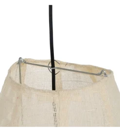 Zona-Design Lampa wisząca RITAMNA 60 cm beżowa