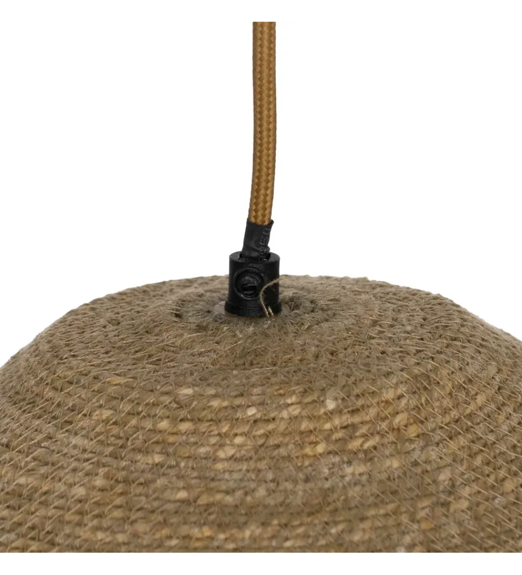 Zona-Design Lampa wisząca ROYEAS 50 cm naturalna