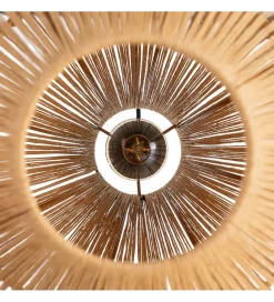 Zona-Design Lampa wisząca SEVEN 40 cm naturalna