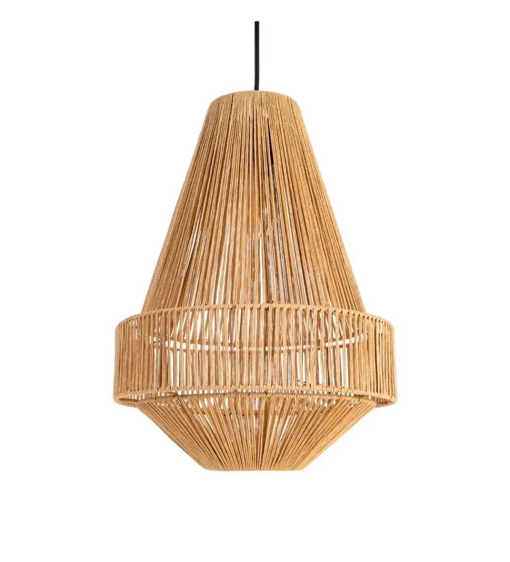 Zona-Design Lampa wisząca SEVEN 40 cm naturalna