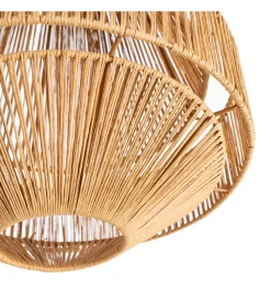 Zona-Design Lampa wisząca SEVEN 40 cm naturalna