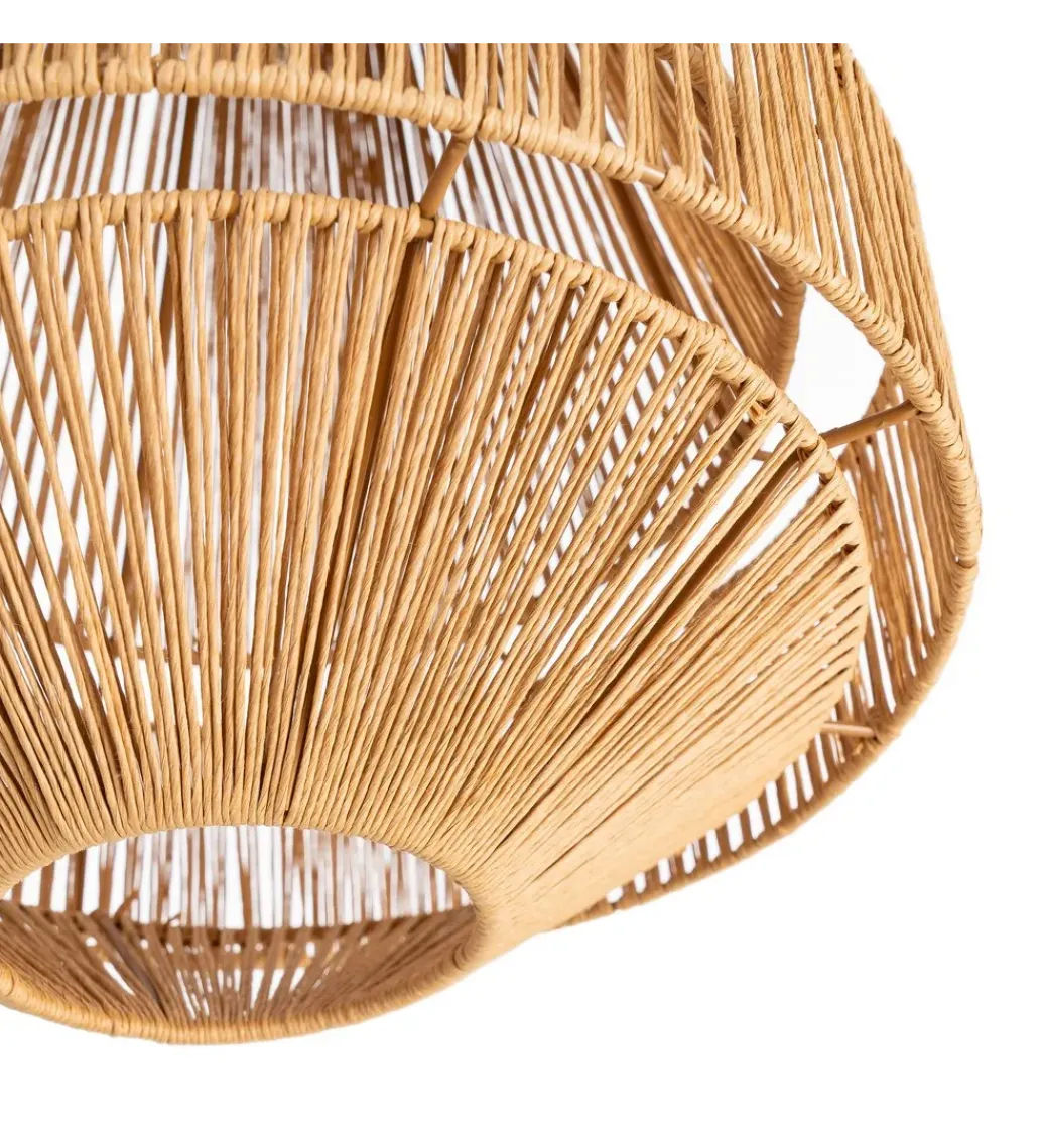 Zona-Design Lampa wisząca SEVEN 40 cm naturalna