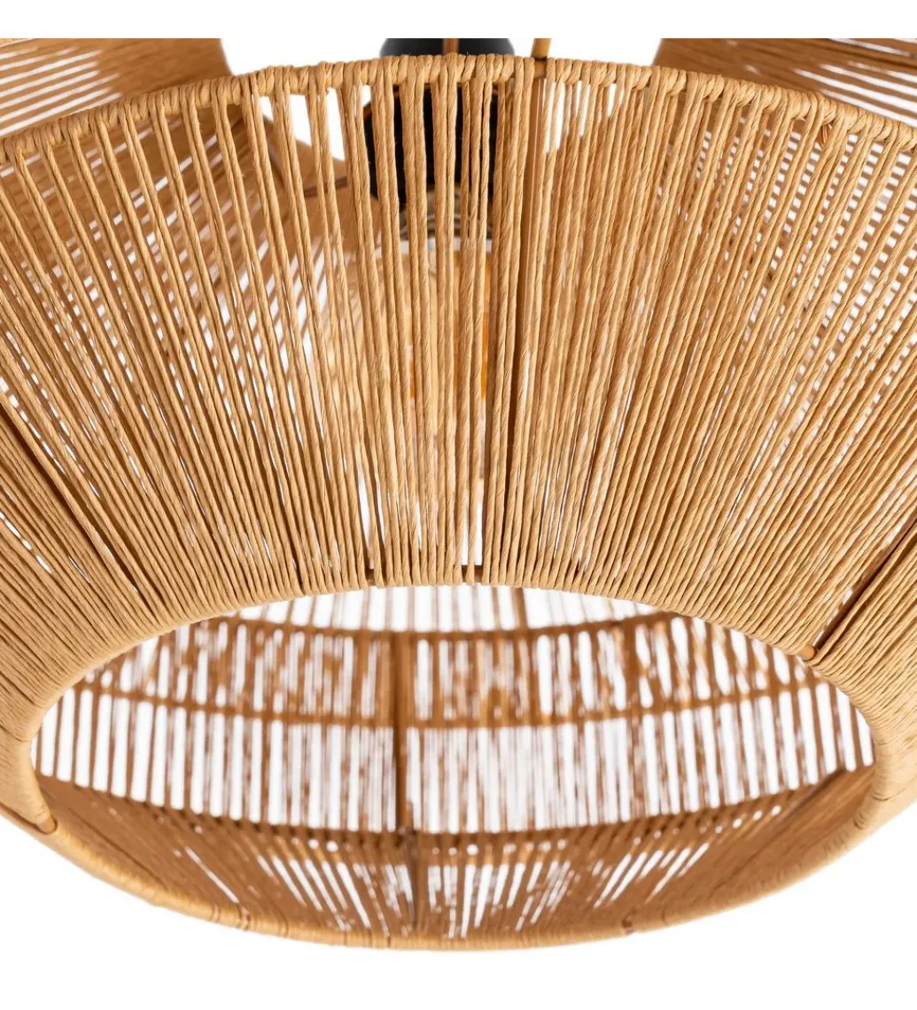 Zona-Design Lampa wisząca SEVEN 60 cm naturalna