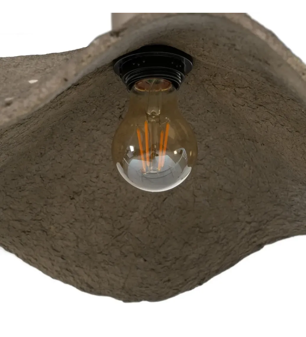 Zona-Design Lampa wisząca SPUNG 44 cm papier
