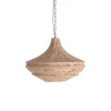 Zona-Design Lampa wisząca TECHAGE 49 cm beżowa