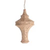Zona-Design Lampa wisząca TECHAGE 94 cm beżowa