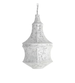 Zona-Design Lampa wisząca TECHAGE 84 cm biała