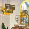 Exclusivas Lampa wisząca TECHO 40 cm złota