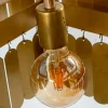 Exclusivas Lampa wisząca TECHO 50 cm złota