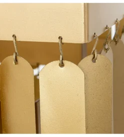 Exclusivas Lampa wisząca TECHO 50 cm złota