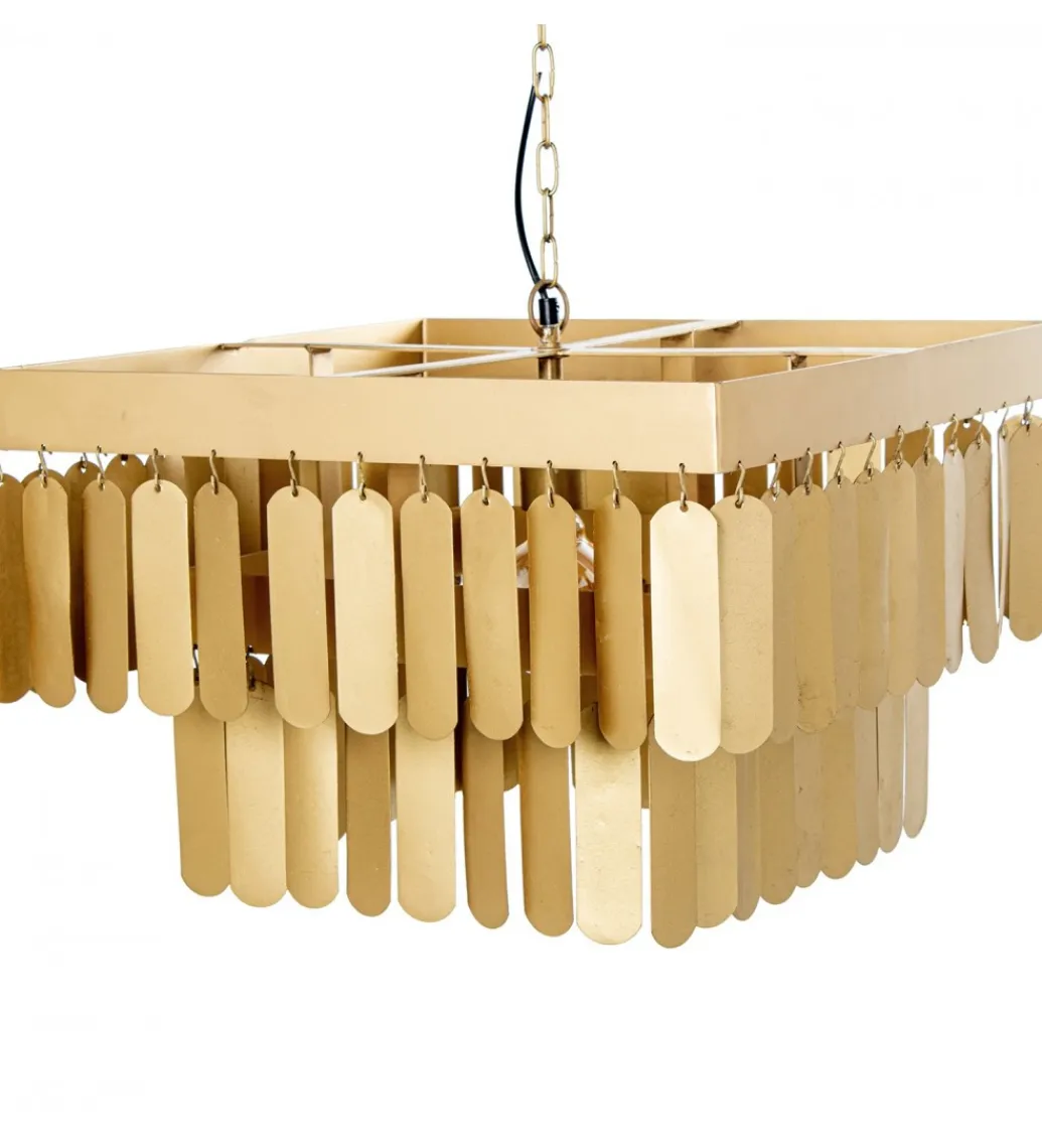 Exclusivas Lampa wisząca TECHO 50 cm złota