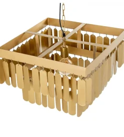Exclusivas Lampa wisząca TECHO 50 cm złota