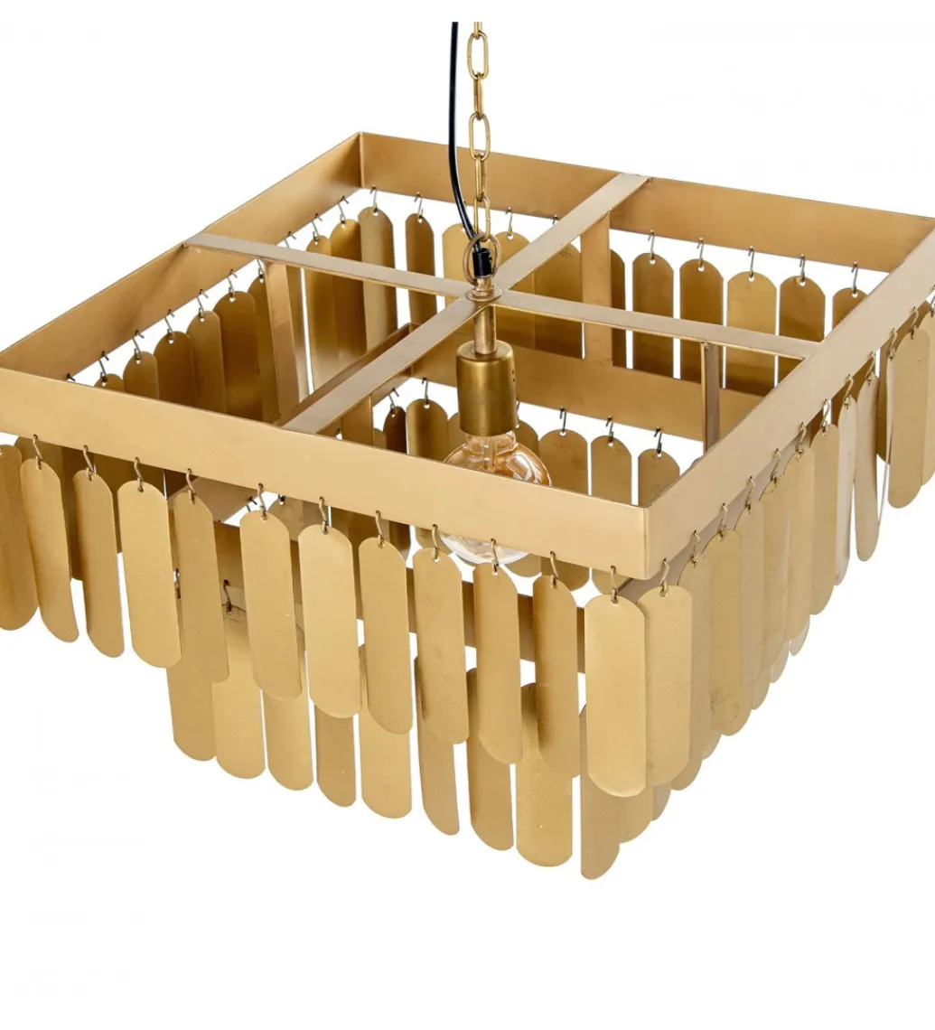 Exclusivas Lampa wisząca TECHO 50 cm złota