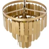 Exclusivas Lampa wisząca TECHO 45 cm złota