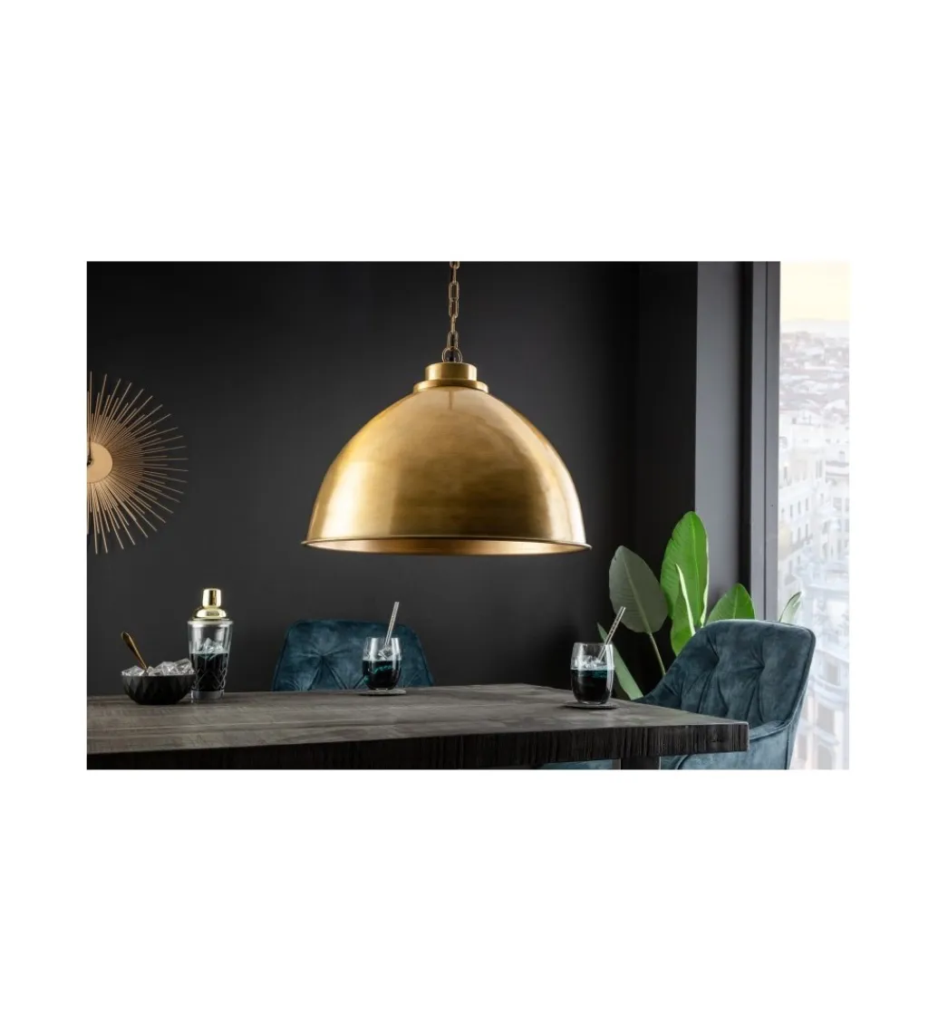 Invicta Interior Lampa wisząca TOMAR 43 cm złota