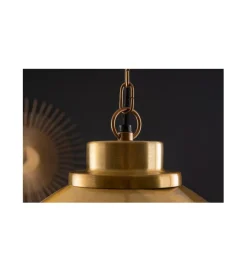 Invicta Interior Lampa wisząca TOMAR 43 cm złota