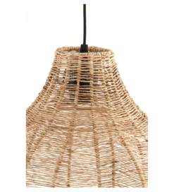 L&L Lampa wisząca TONODA 60 cm juta naturalna