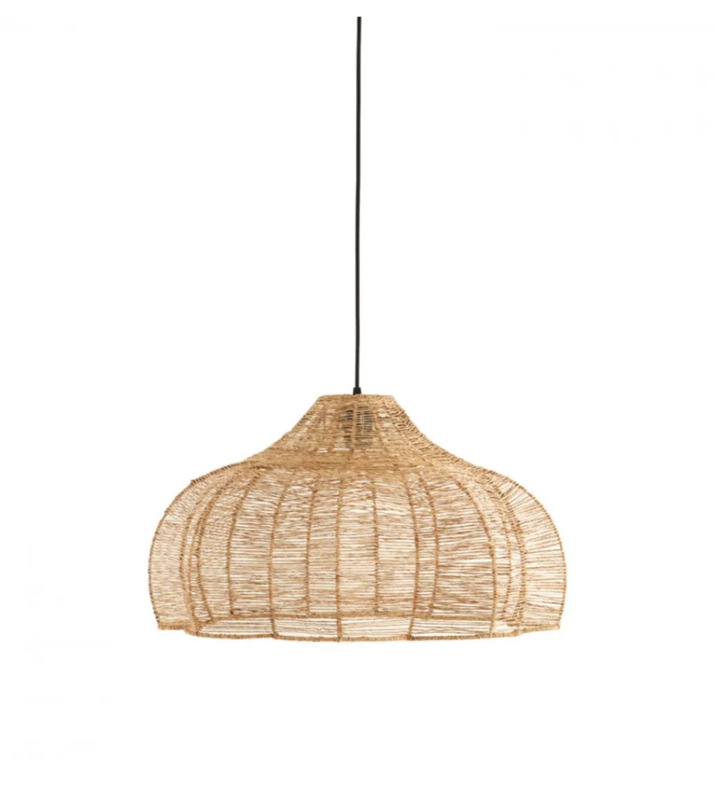 L&L Lampa wisząca TONODA 60 cm juta naturalna