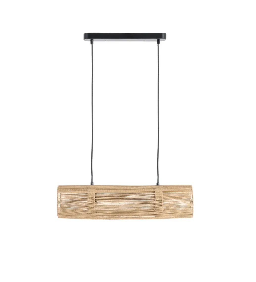 Zona-Design Lampa wisząca VAISE 60 cm kremowa
