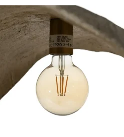 Zona-Design Lampa wisząca VIERA papier-mâché