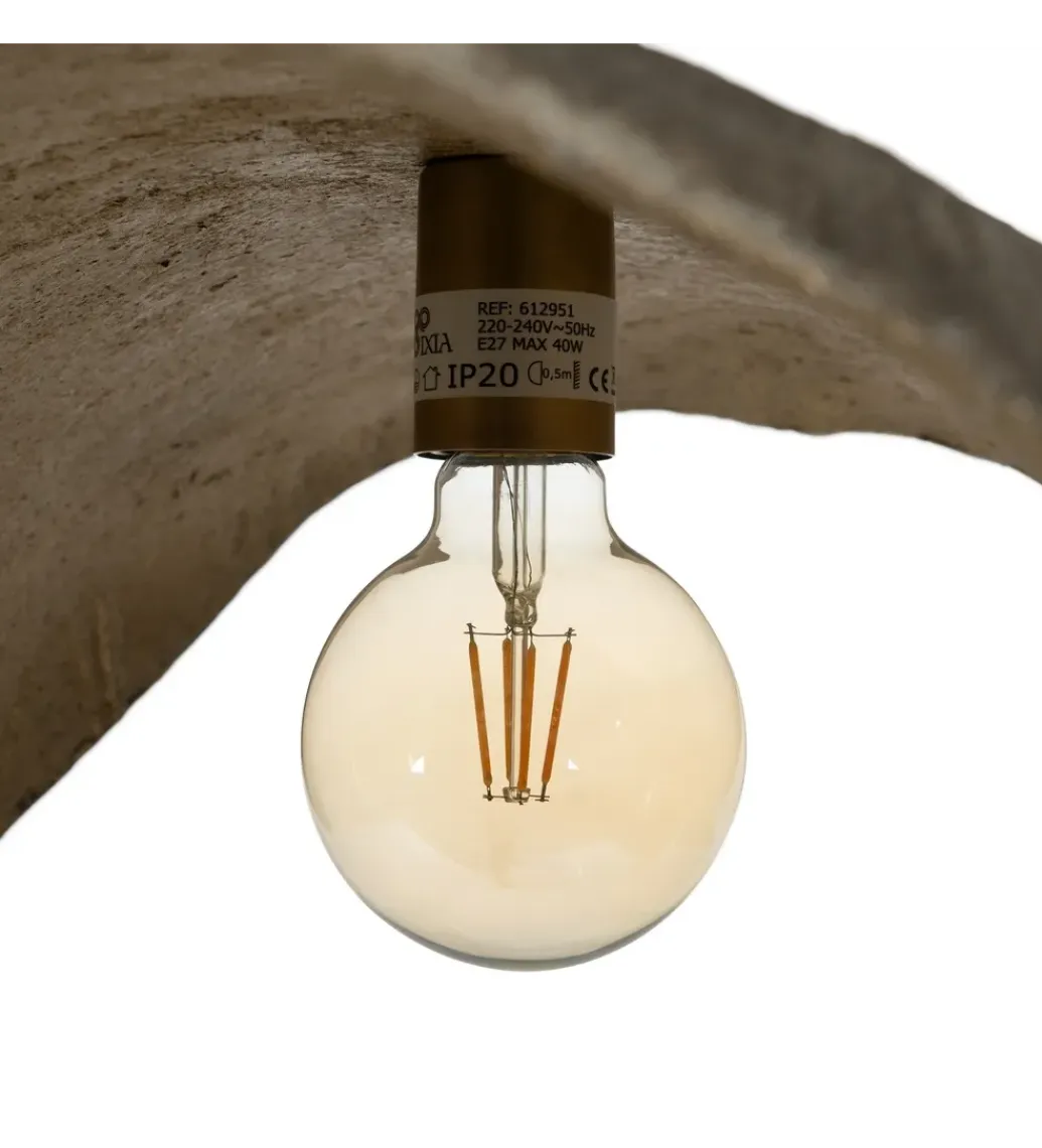 Zona-Design Lampa wisząca VIERA papier-mâché