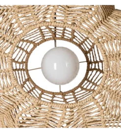 Zona-Design Lampa wisząca WAYRI 50 cm naturalna
