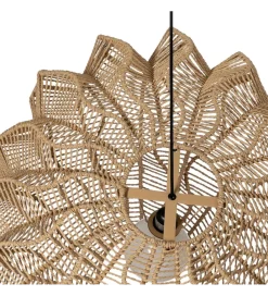 Zona-Design Lampa wisząca WAYRI 89 cm naturalna