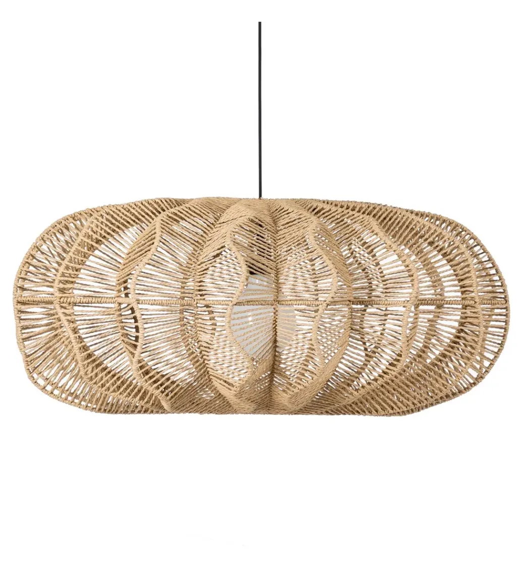 Zona-Design Lampa wisząca WAYRI 89 cm naturalna