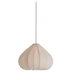 L&L Lampa wisząca ZUBEDA 49 cm kremowa