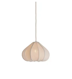 L&L Lampa wisząca ZUBEDA 38 cm kremowa