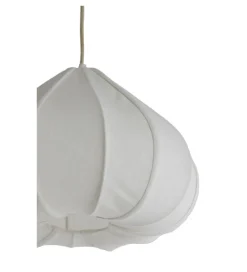 L&L Lampa wisząca ZUBEDA 38 cm kremowa