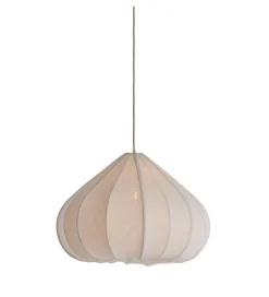L&L Lampa wisząca ZUBEDA 58 cm kremowa