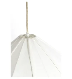 L&L Lampa wisząca ZUBEDA 58 cm kremowa