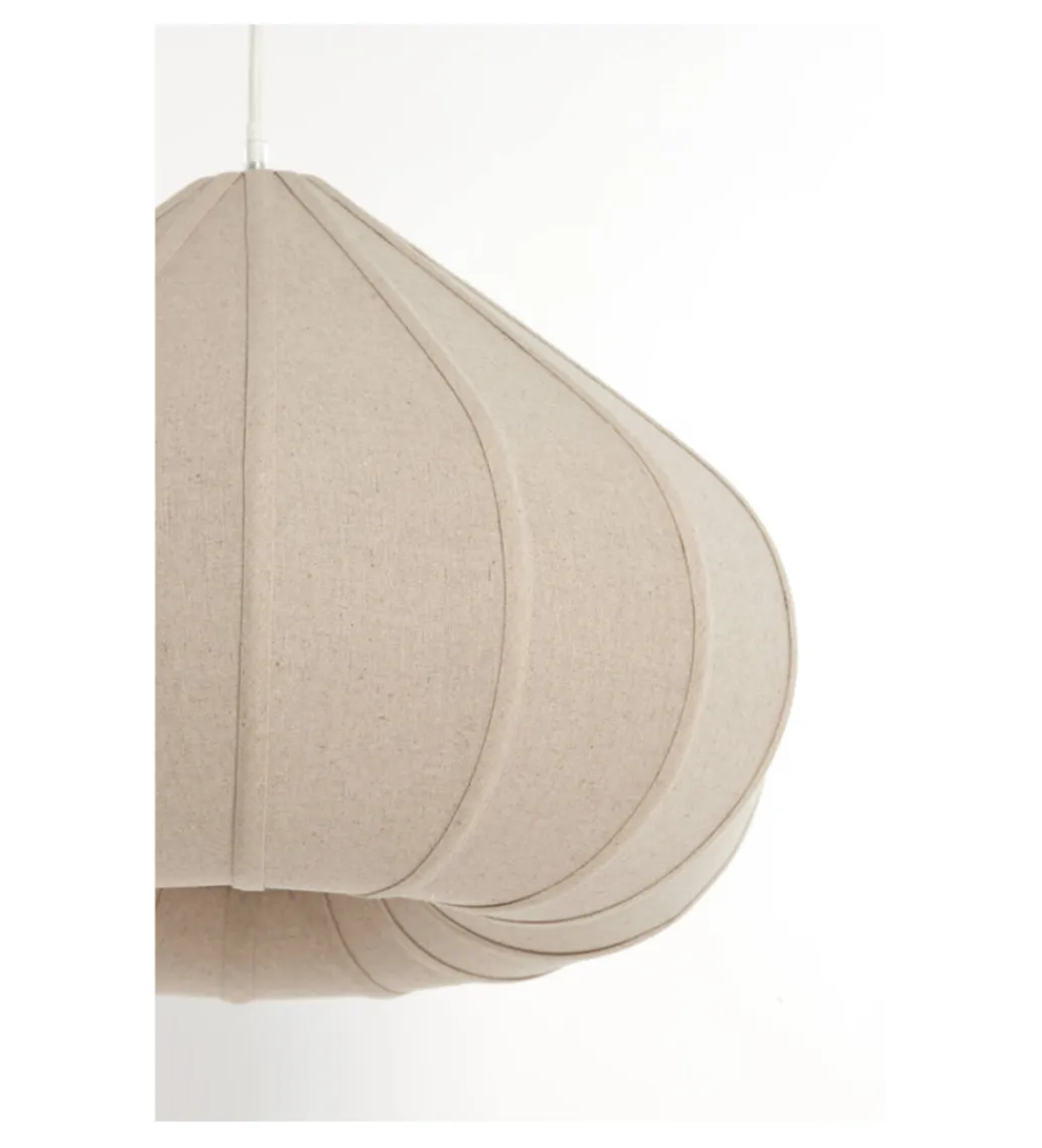 L&L Lampa wisząca ZUBEDA 60 cm naturalna