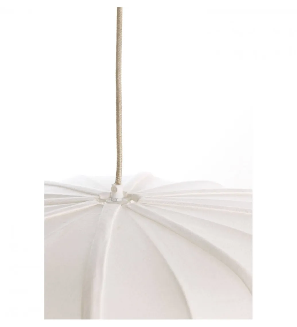 L&L Lampa wisząca ZUBEDO 60 cm kremowa