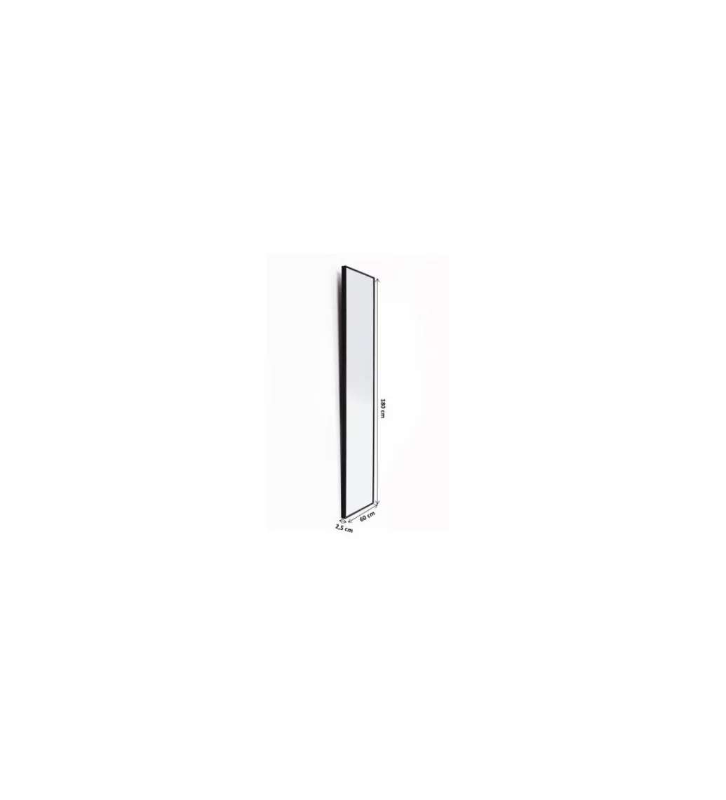 KARE Lustro BELLA 60 x 180 cm czarne
