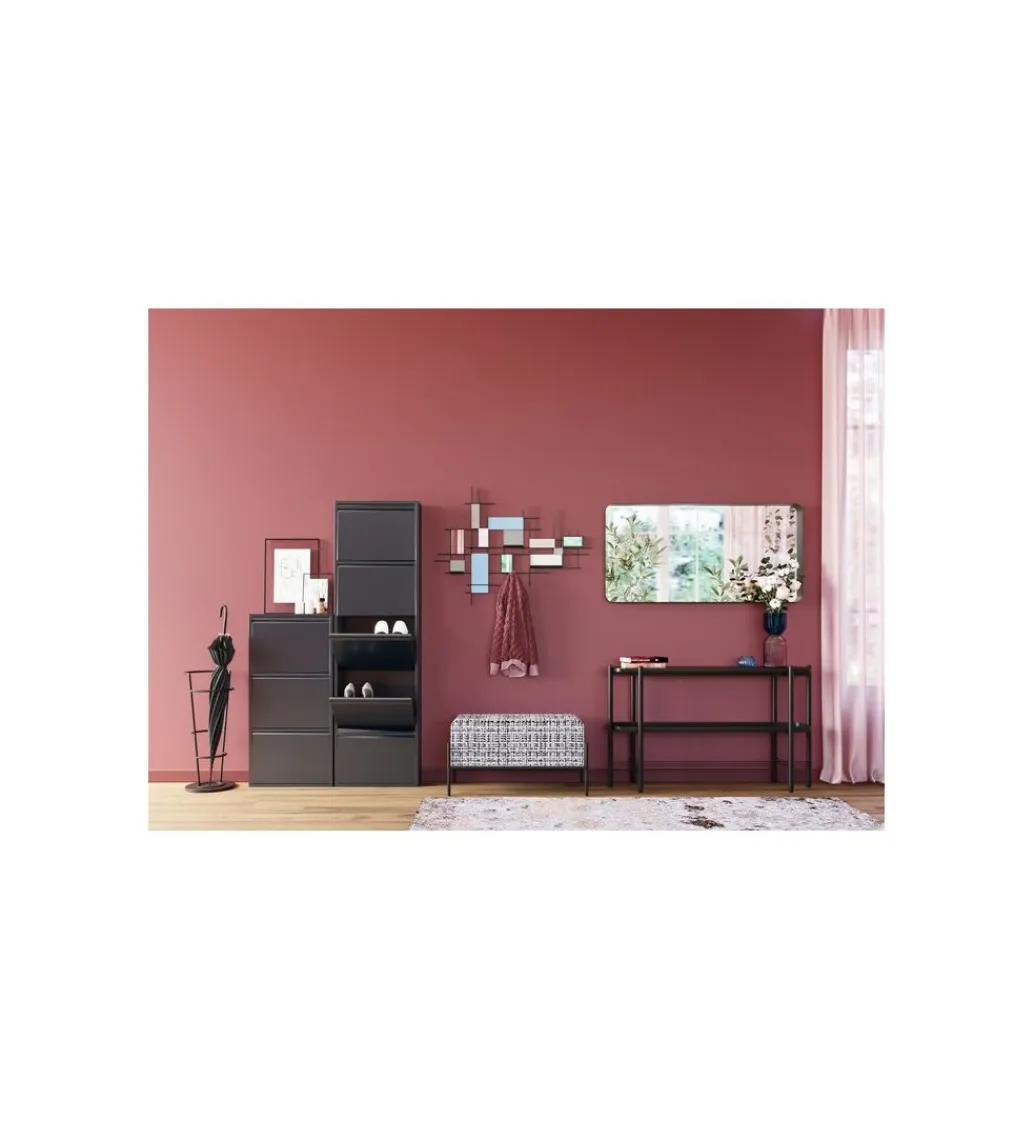 KARE Lustro BELLA 60 x 180 cm czarne