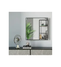 KARE Lustro BONITA 81 cm czarne